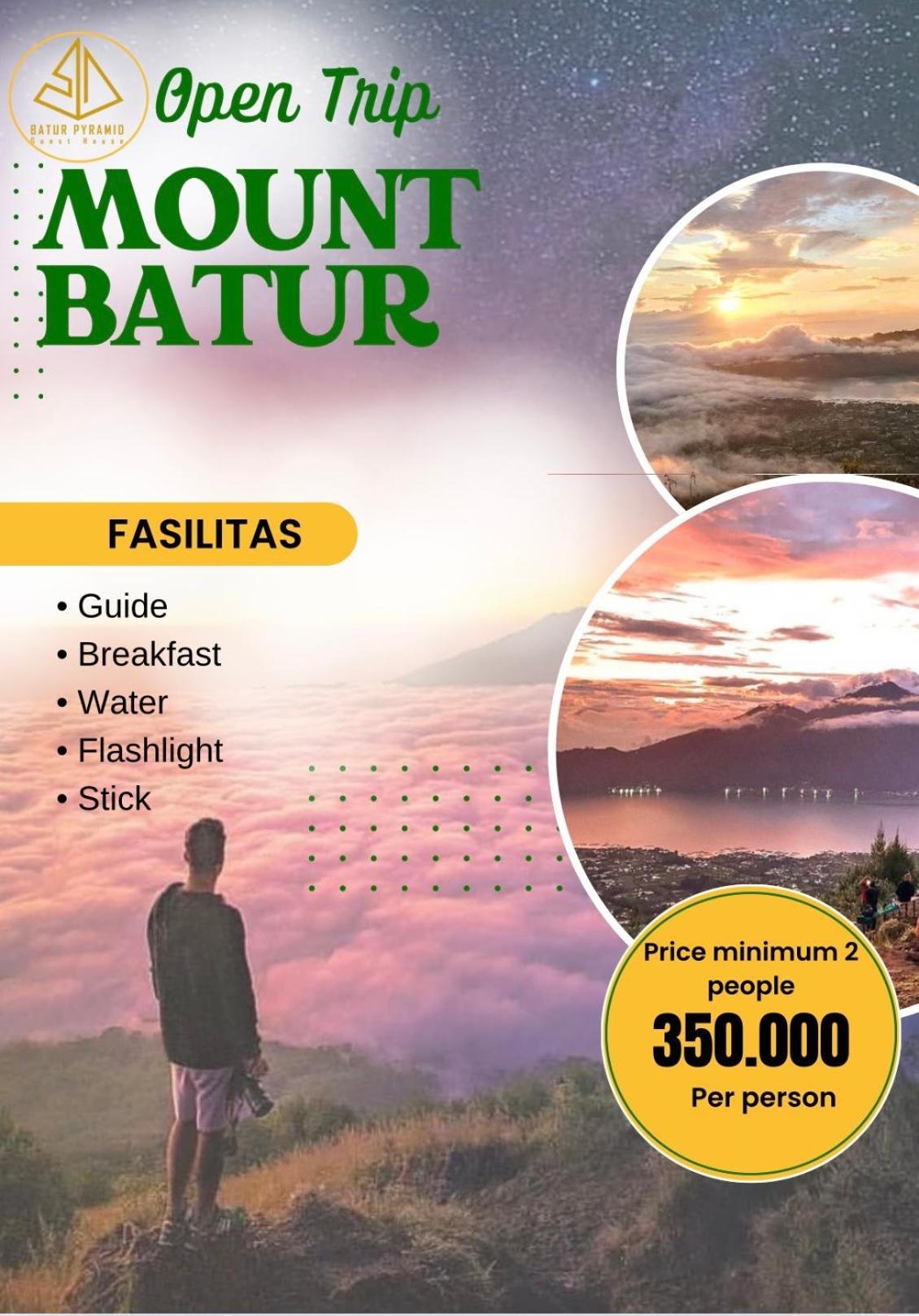 Batur Pyramid Guesthouse Kintamani Exteriér fotografie